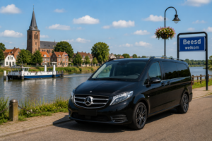 Luxe 8-persoons taxibus in Beesd voor vervoer naar Utrecht en Schiphol
